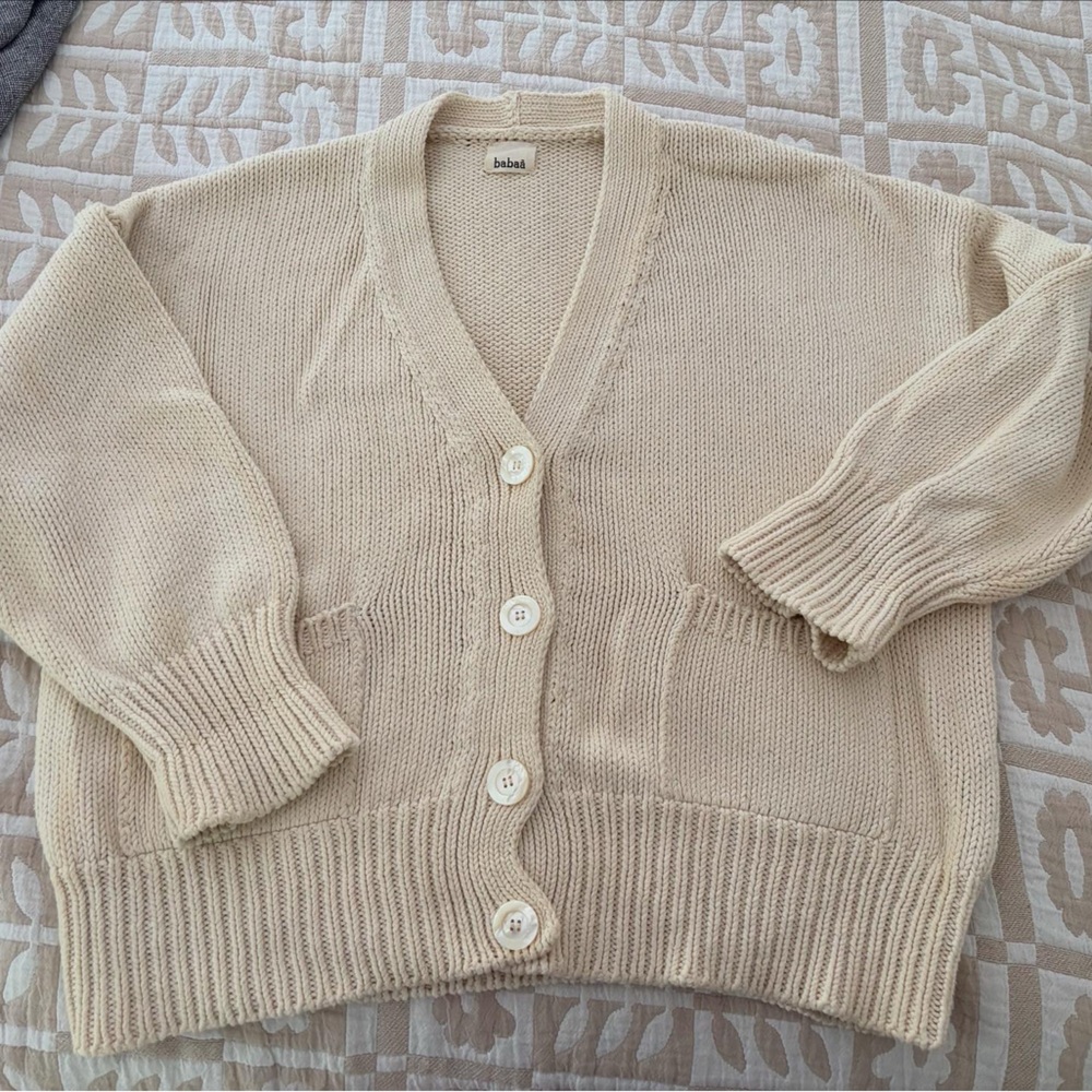 Babaa Cardigan no.16, natural